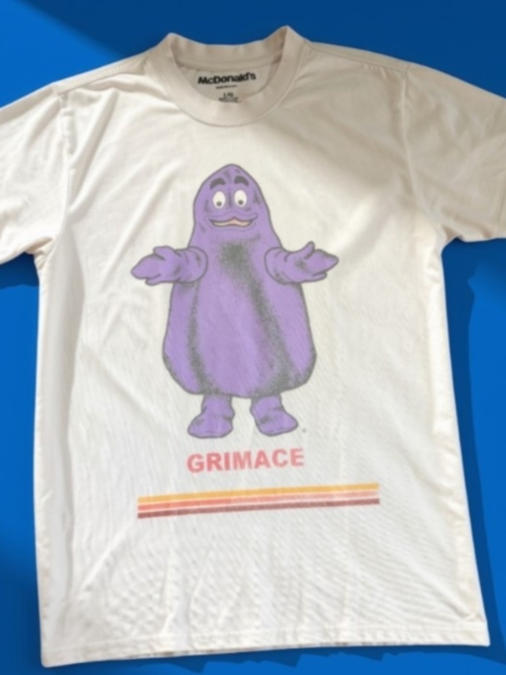 McDonald's Vintage 80s Style Grimace T-shirt Men's Size Large NEW!